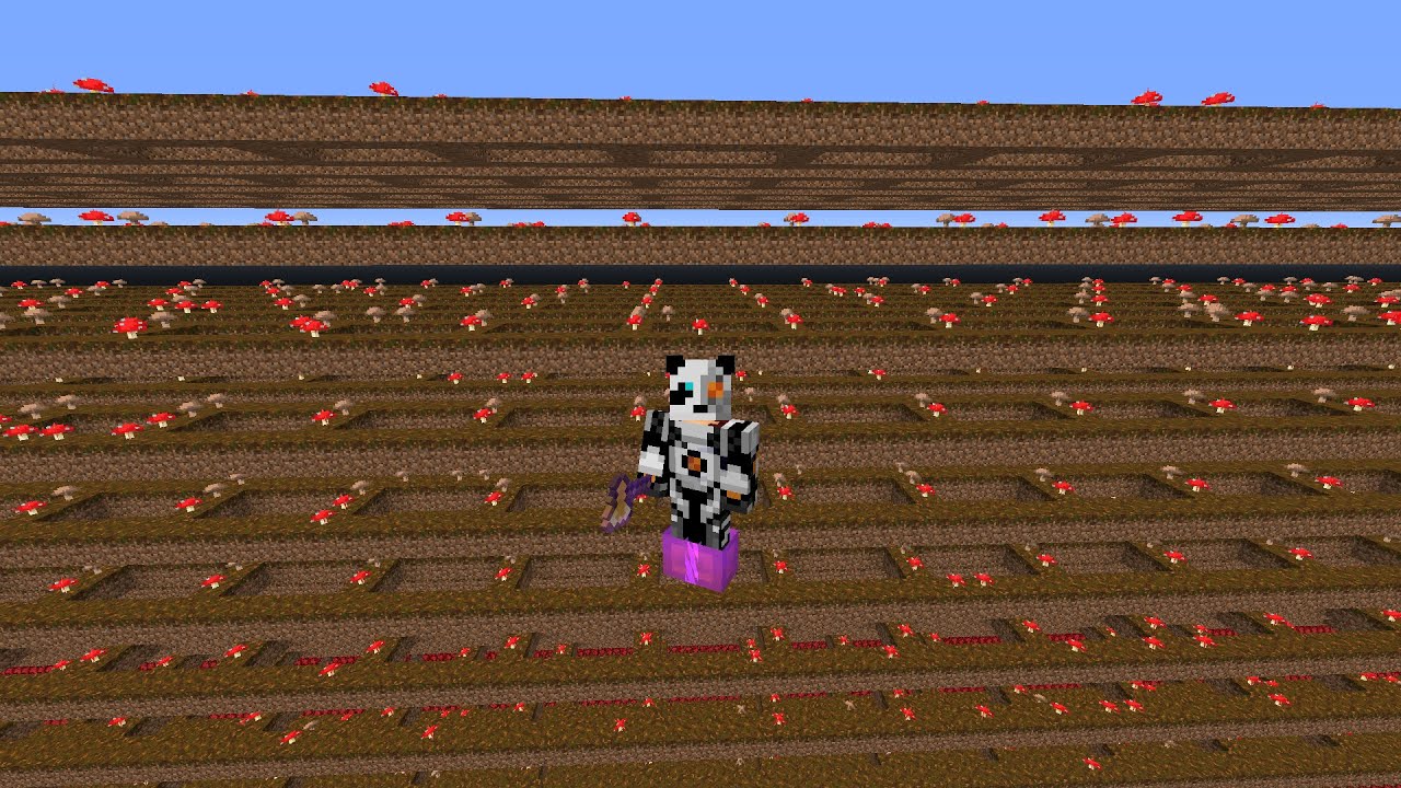 Fungi Cutter - The New way to farm mushroom (Hypixel Skyblock)