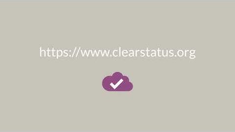 ClearStatus status page