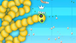 4K SNAKE.IO  WORLD  BEST GAMEPLAY 185 #snake#Gameplay #games