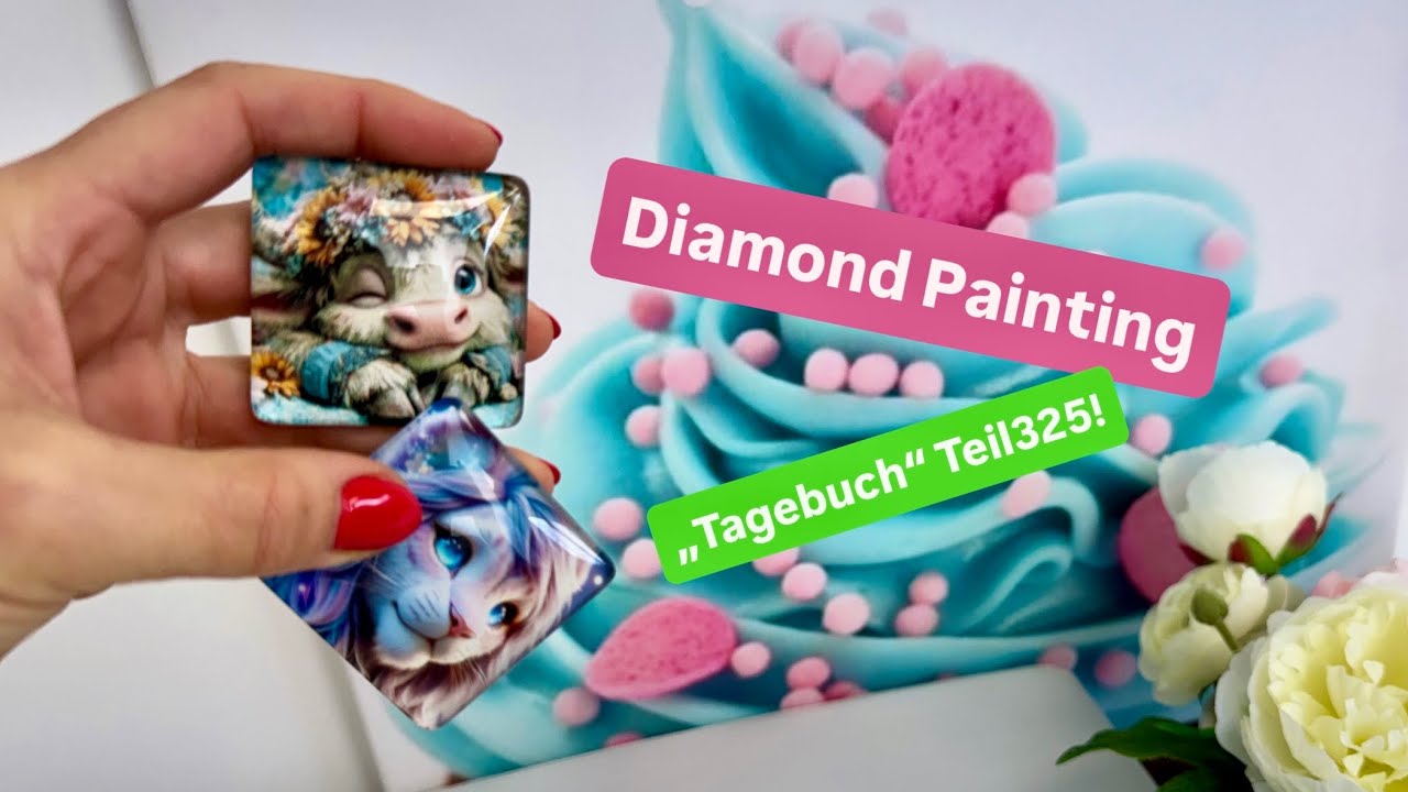 Diamond Painting „Tagebuch“ Teil325! 🙃💚 Uuuhhh, da habe ich wieder ein paar schöne Schätze für euch.