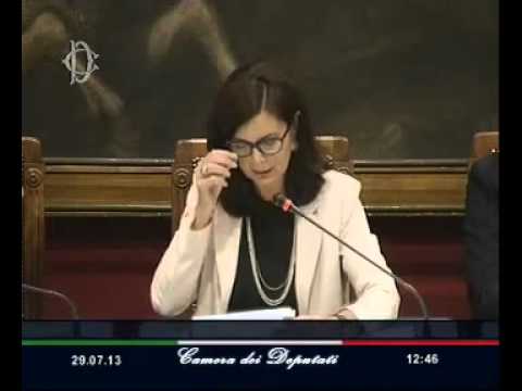 Costi della politica, tagli al parlamento (Laura Boldrini 29.07.13)