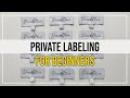 VERY EASY Private Labeling Tutorial | Sewing Size & Brand Labels Together | Her_NaturalBeuT