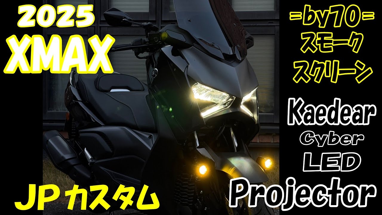 XMXA250 SG42Jスモークテ―ル 2025 XMAX JPオーダーカスタム】スモークスクリーン+スモーク