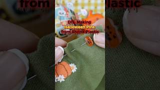 DIY - Making Halloween Pins from Shrink Plastic #diy #shrinkydinks #handmade