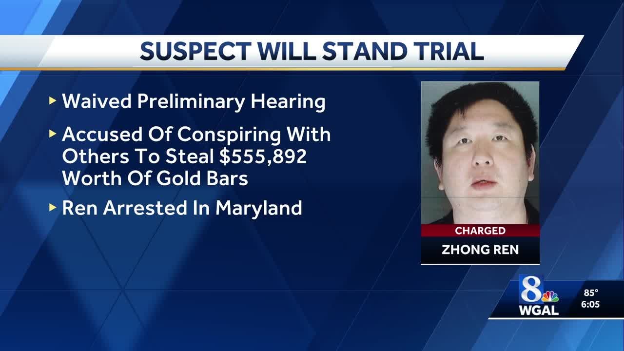 New York man accused of stealing half a million dollars worth of gold ...