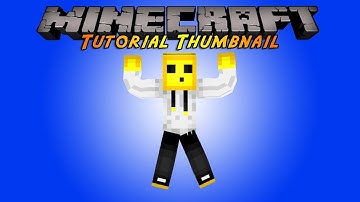 SkyDoesMinecraft Thumbnail Tutorial.
