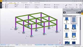Tekla Structures 2016i-Tutorial-07_Create Small Structure & Create construction objects and points