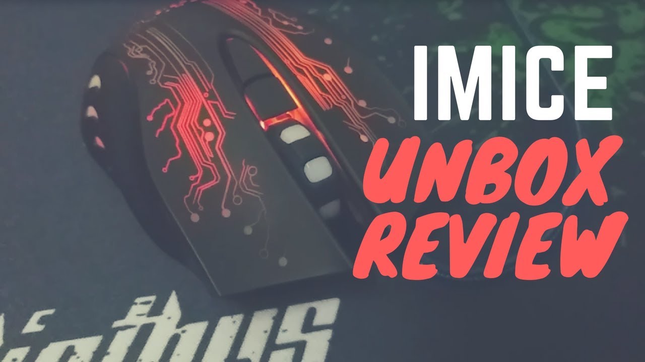 Imice x9 Gaming Mouse Unboxing & Review, Cheap Gaming Mouse - YouTube