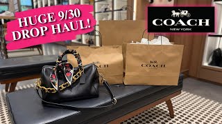 Did I Get THE Bag? 👀 Huge COACH Haul! 9/30 Drop