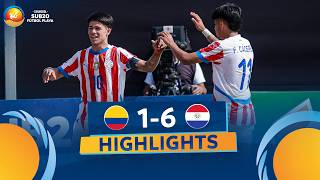 HIGHLIGHTS | COLOMBIA vs. PARAGUAY | CONMEBOL SUB20 FÚTBOL PLAYA