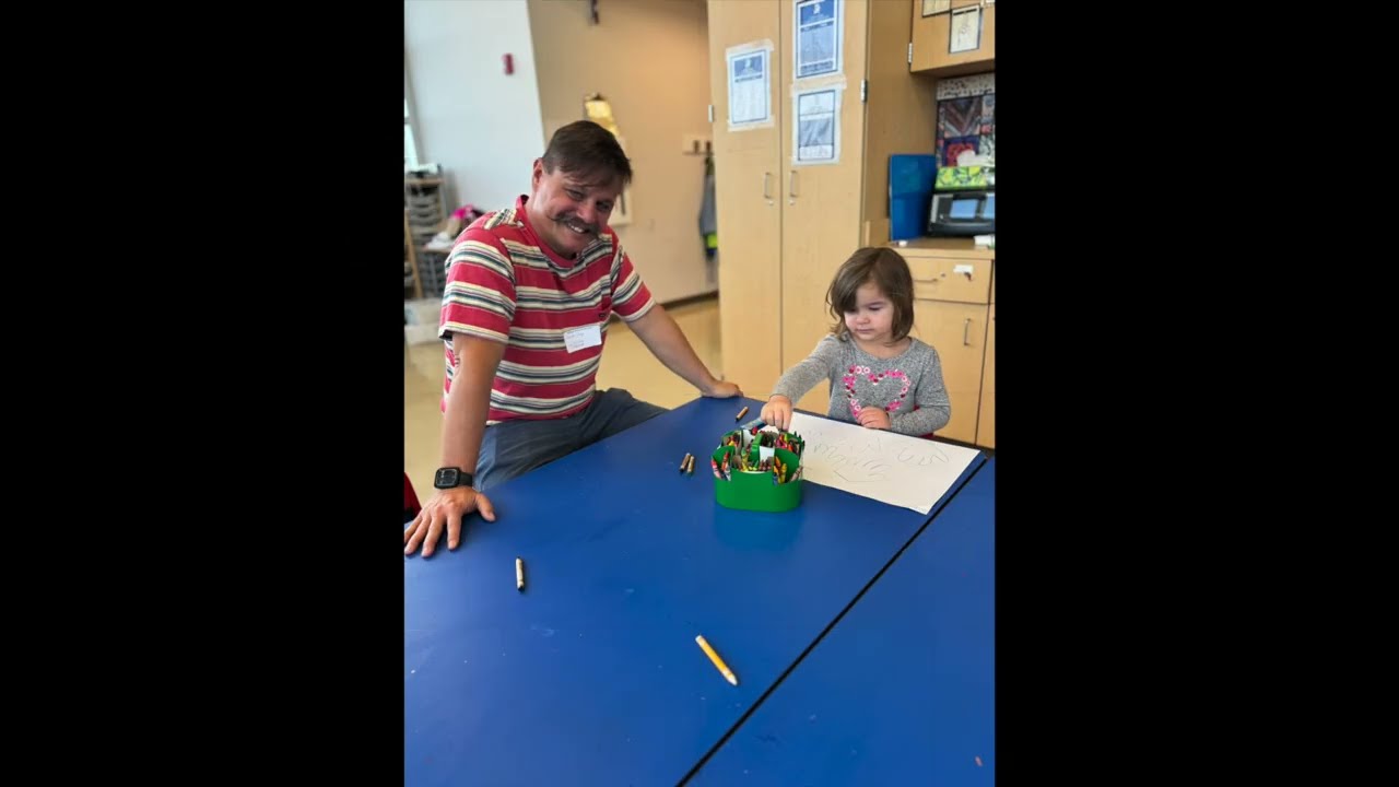 Jon Savage with Pre-K Class