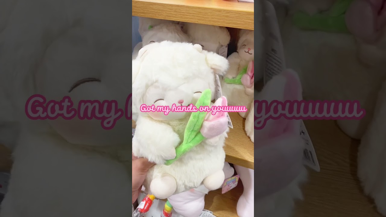 Yey! Miniso lamb plushie is such a cutieeeee 🌷 