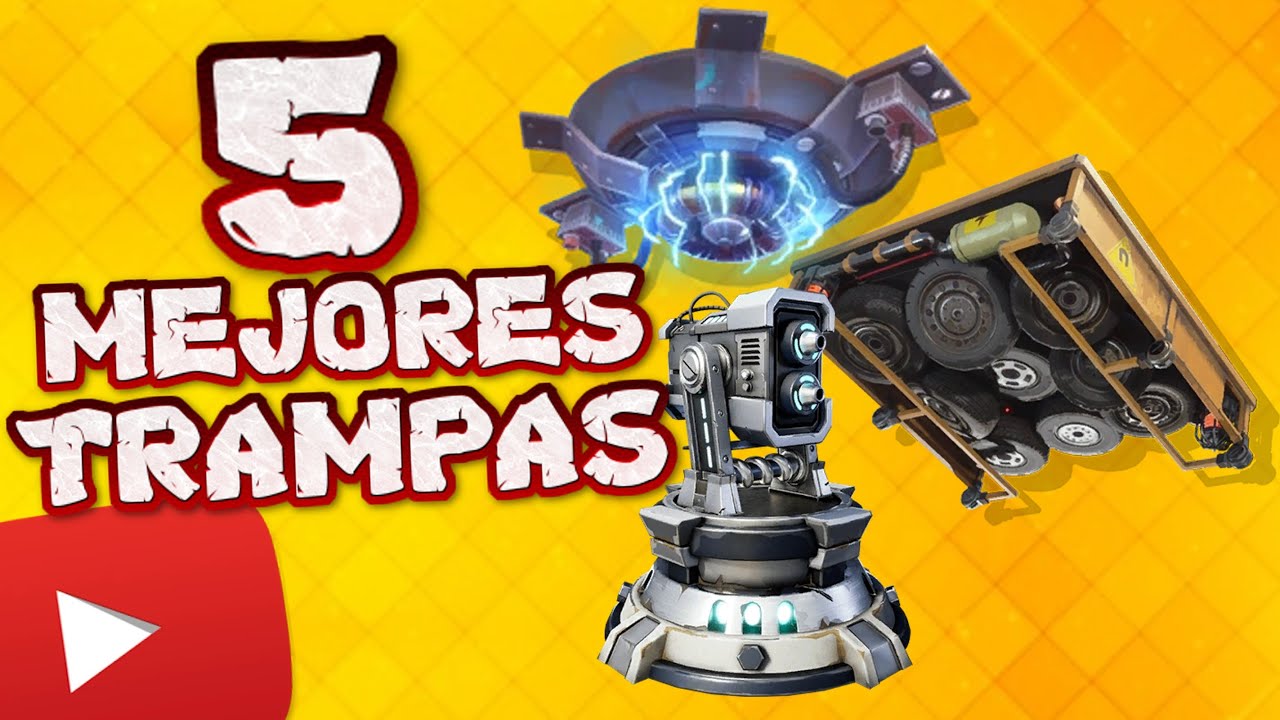 🪤 Las 5 MEJORES TRAMPAS de Fortnite Salvar el Mundo.