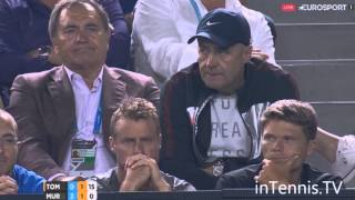 Bernard Tomic vs Andy Murray Highlights ᴴᴰ 2016