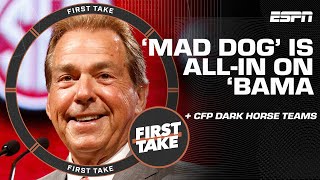 Mad Dog will NEVER write Nick Saban off🙅‍♂️ 😤 | First Take