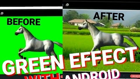 How to use green screen effect/chroma key on Android Devices Using Kine Master Pro