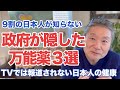 【なぜ報道しない？】本当は身体に良い万能薬3選を紹介