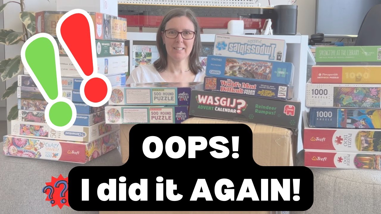 ENORMOUS! New Puzzle Haul December 2025 - more new puzzles than I've ever had before!