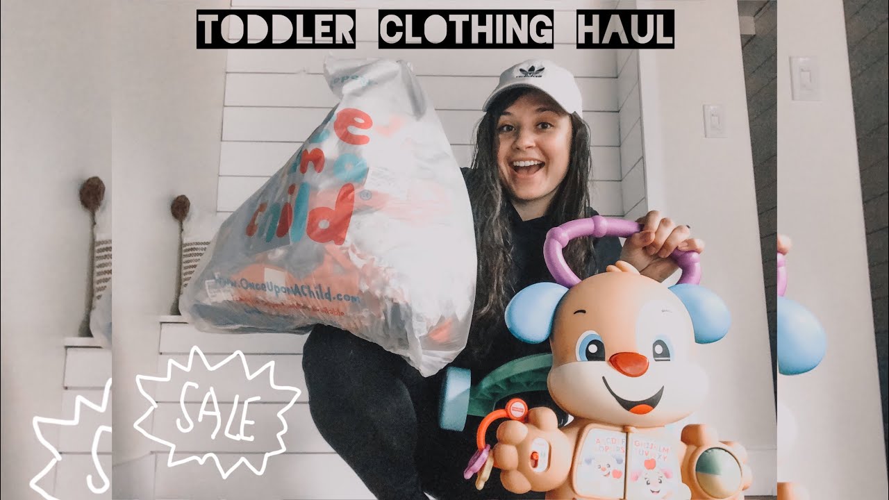 TODDLER CLOTHING THRIFT HAUL | THRIFTING | SUMMER CLOTHES - YouTube