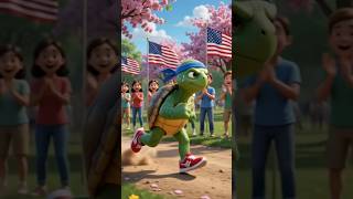 Details The Fast Little Turtle 🐢⚡ | Amazing Race Adventure | Cute Kids Story | Animated Cartoon #shorts News