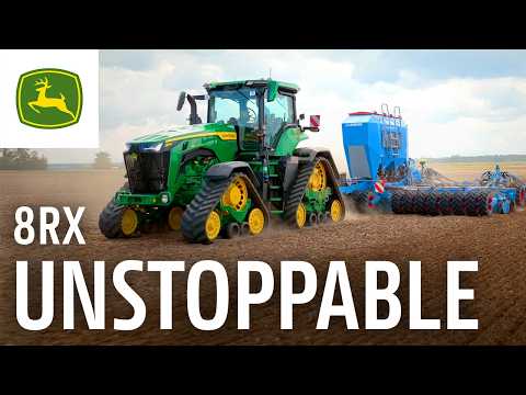 John Deere 8RX Tracks: Built for SOIL PROTECTION