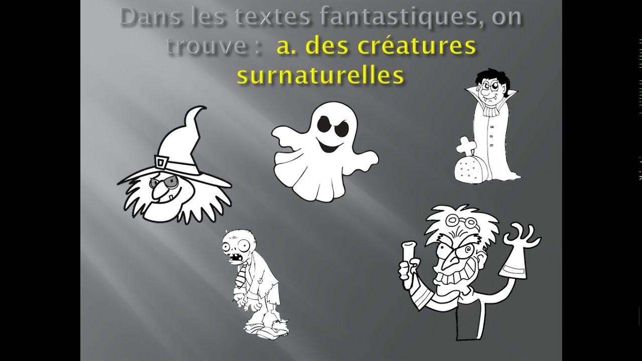 Les caractéristiques de la littérature fantastique