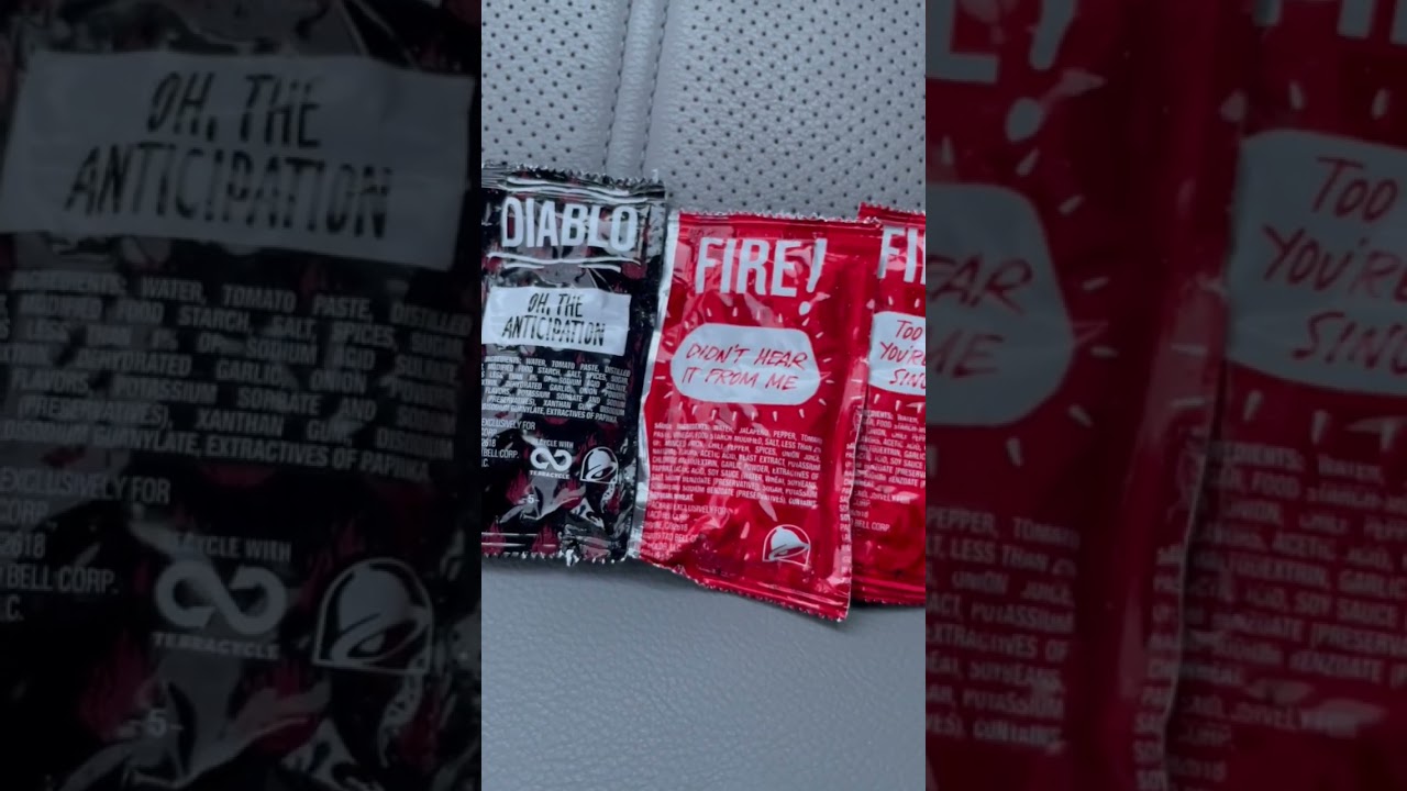 Taco Bell Sauce Packet, The Anti Fortune Cookie
