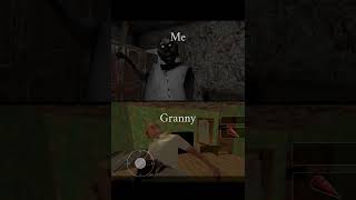 In Granny’s eyes and me 😱 👀 #shorts #granny #casper #slendrina screenshot 5