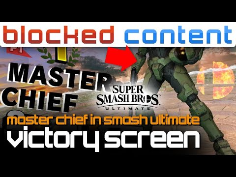 Master Chief VICTORY SCREEN Smash Ultimate Image: TAKING OFF His HELMET?! Fan Theory - LEAK SPEAK!