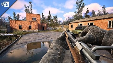 Solo Exploring the Military Checkpoint | Immersive Realistic Gameplay | STALKER 2 [4K 60FPS]