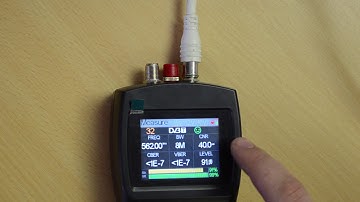How to Measure a DVBT Signal from a MOD-HDMI on a Space Ultra plus