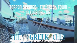 Tarpon Springs in Florida US, the Greek Town