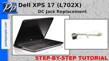 Dell XPS 17 (L702X) DC Jack Replacement Video Tutorial Teardown