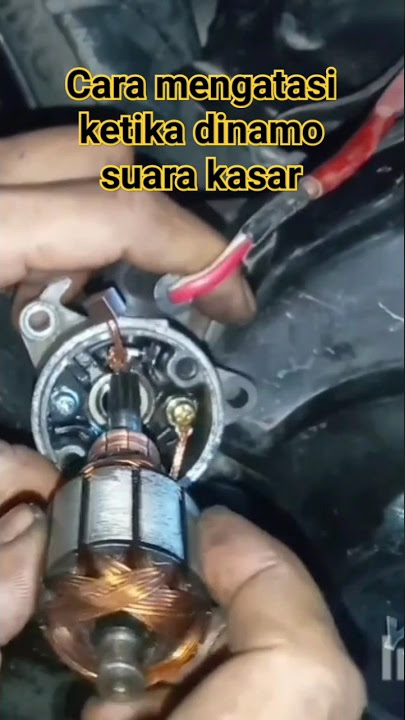 cara menghilangkan dinamo stater suara tikus😅 #youtubeshorts