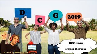 DCG:2019 Paper Review