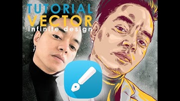 TUTORIAL VECTOR REZA ARAP INFINITE DESIGN PRO DI ANDROID || Timelapse By bukancicak