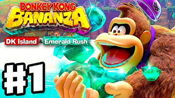 DK Island & Emerald Rush DLC! - Donkey Kong Bananza