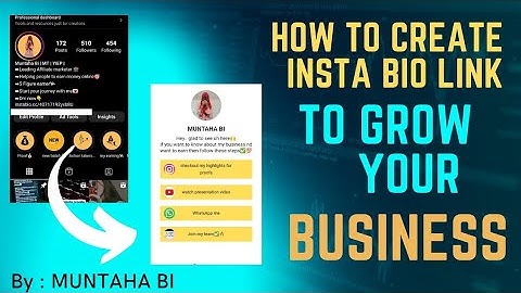 How to add multiple links in your Instagram bio without using linktree || #instabio #tutorial