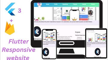 Flutter Responsive website  Episode 3