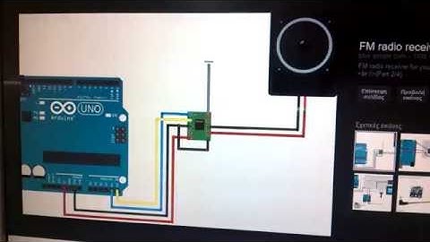 ραδιόφωνο με arduino,tea5767,lm386.Μέρος 4.Συνδεσμολογια tea5767 (2)