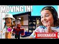 Moving into our new house brookhaven roleplay  jkrew gaming