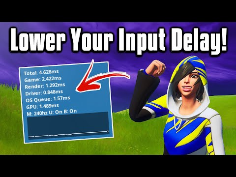 How To *REDUCE* Input Delay In Fortnite Chapter 3! - Optimization Guide!