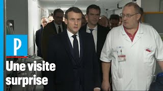 Macron à la Pitié-Salpêtrière : « On va devoir l'affronter au mieux » (le coronavirus)