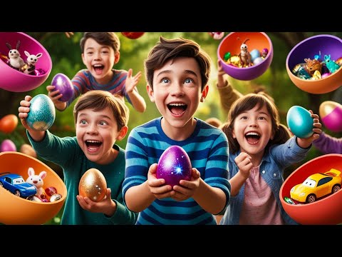 Surprise Eggs Kids Song Baby Shark Nursery Rhymes ECN Kids Songs 