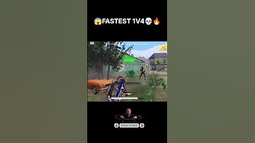 😱 Fastest 1v4| #bgmi #trending #pubgmobile #1v4clutch #gaming #shorts #viral #ytshorts #shortsfeed