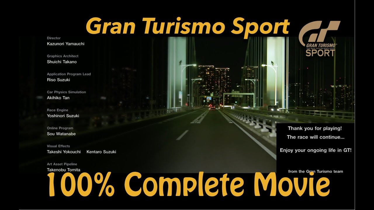 forza horizon 2 Gran Turismo Sport 100% Complete | Final Movie in Full