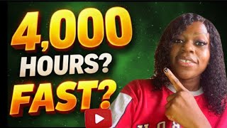 How I’d Hit 4,000 Watch Hours If I Started From Zero