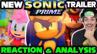 New Sonic Prime Full Trailer Reaction \& Analysis - BEST Sonic Show Ever!?