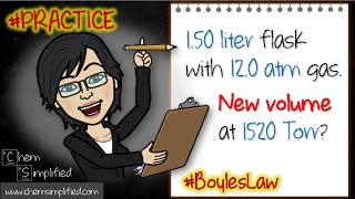 CPP#27: Boyles law practice problems - Dr K