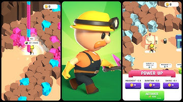 Idle Miner NFT game Mobile Video Game | Gameplay Android